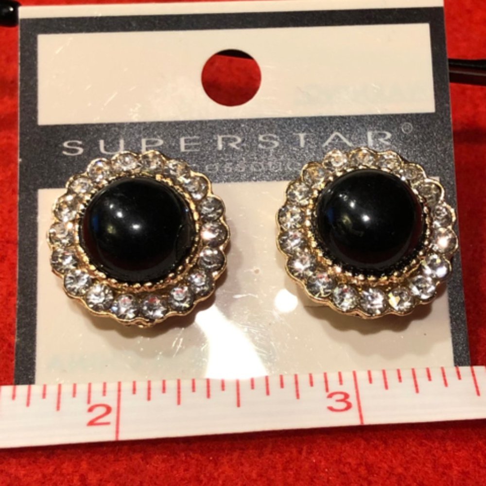 SuperstarClip On Earrings